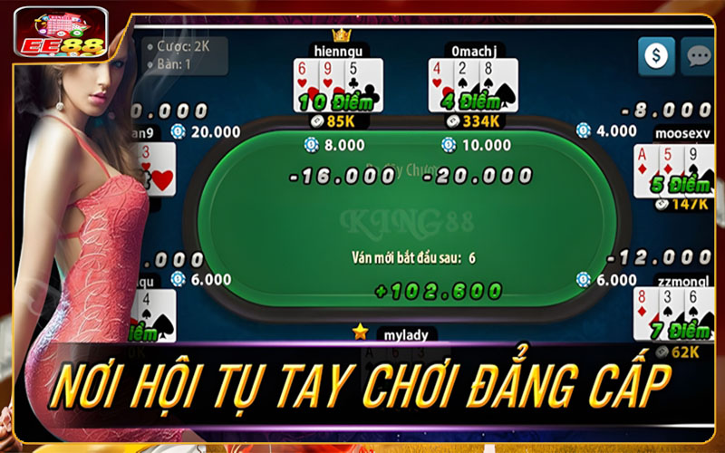 Các thể loại game bài đổi thưởng tại game bài EE88