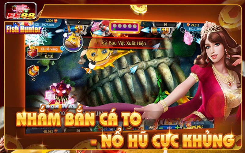 Khám phá sảnh game bắn cá EE88